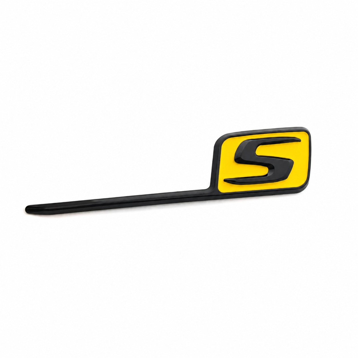 Mercedes S Badge Red/Yellow Sport Styling