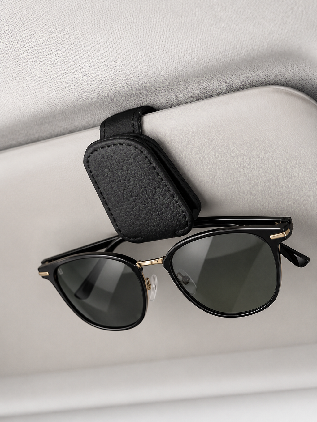 Premium Vegan Leather Glasses Holder