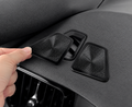 Premium Black Dashboard Air Vent Cover Trim  (2PACK)