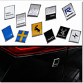Volvo/Polestar Emblem Badge - Moose/Swedish flag/R design/AWD