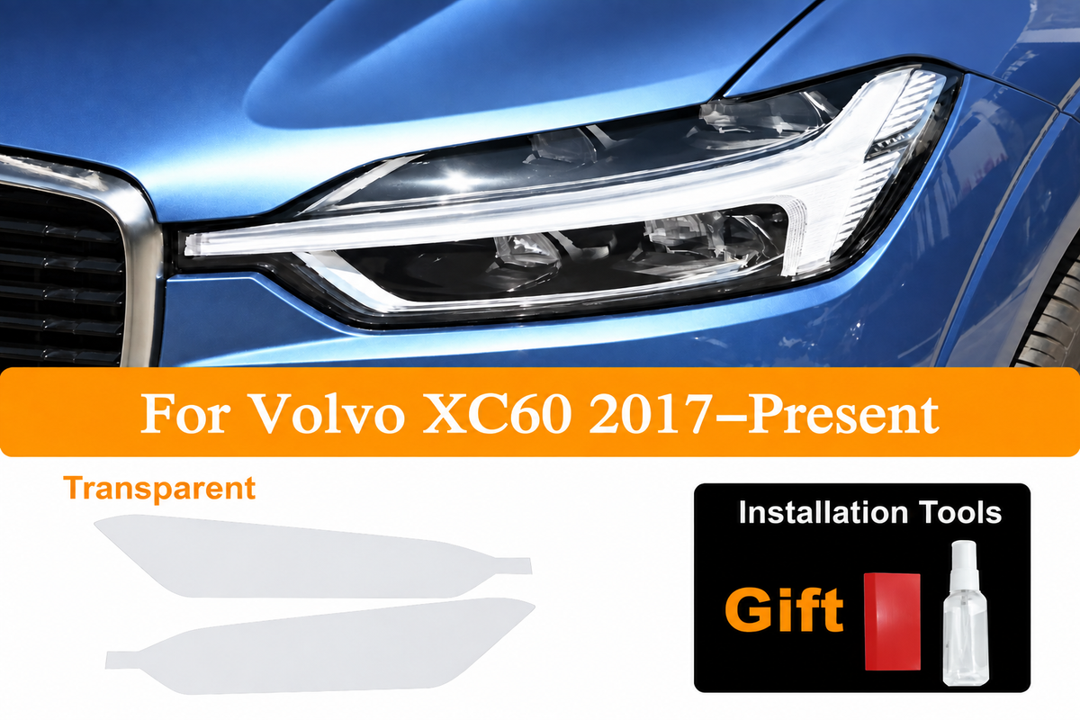 Pre-Cut Clear Headlight Protection Film for Volvo XC60 (2017–Present)