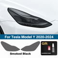 Pre-Cut Smoked Headlight Tint for Tesla Model Y (2020–2024)