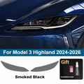 Pre-Cut Smoked Headlight Tint for Tesla Model 3 Highland (2024–2026)