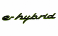 E-hybrid Black Letter Badge Emblem Green Base