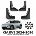 Kia EV3 Mud Flaps Set (2024–2026) – 4 Pieces with Screws