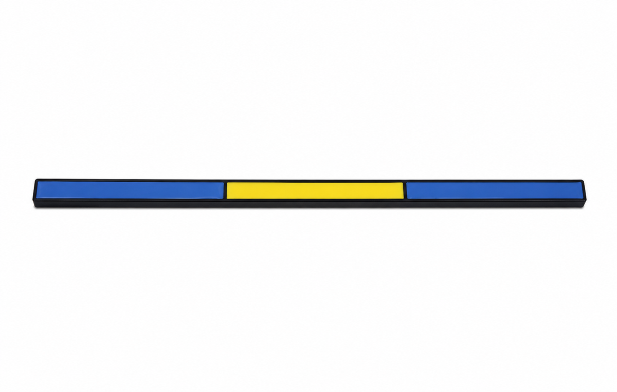Swedish Flag Accent Strip – Blue & Yellow