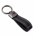 BMW M Sport Leather Keyring – With M Colors