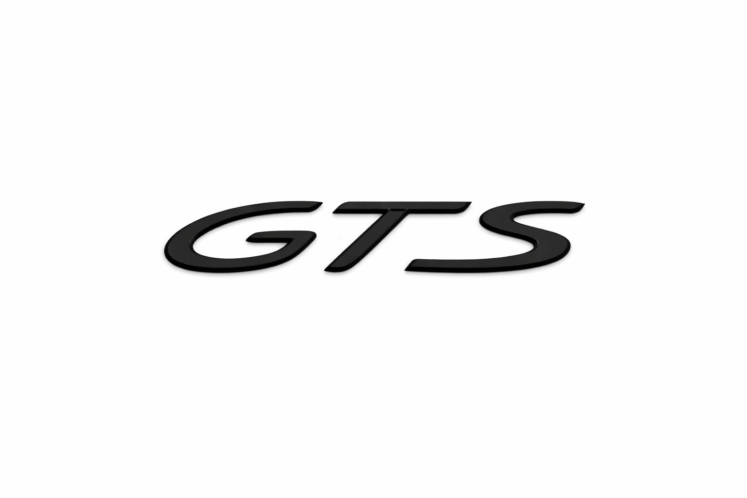 GTS Gloss Black Emblem