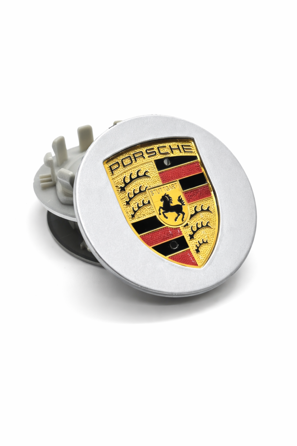 Porsche Wheel Center Caps 4 Pack – Chrome