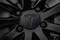 Tesla Black Center Caps ( 4 Pack ) 57MM