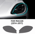Smoked Headlight Protection Film – Porsche Macan 2014–2017