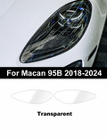 Transparent Headlight Protection Film for Porsche Macan 95B 2018–2024
