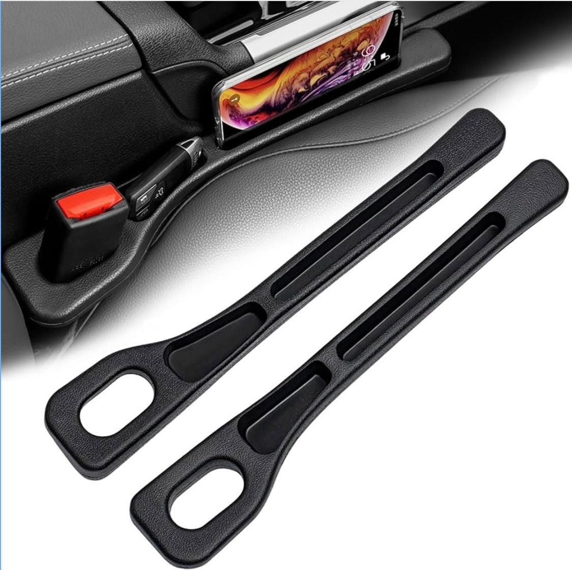 Car Seat Gap Filler – 2-Pack (Between Seat & Center Console)