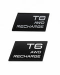 Volvo T8 / T6 AWD Recharge Emblem Badge Sticker