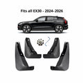 Mud Flaps 4-Piece Set for All EX30 2024-2026